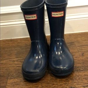 Blue toddler size 8 boots